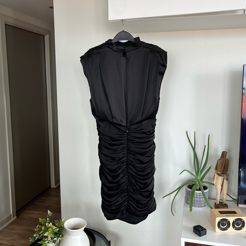 Aritzia Babaton Hasek Satin Formal Elegant Wedding Guest Party Dress Sz 8 - Picture 9 of 15